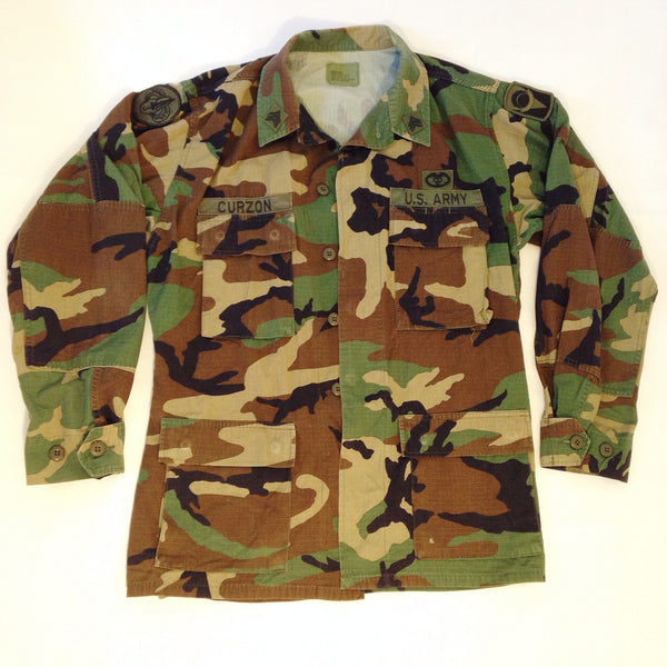 Patched Up Vintage Camo Jacket M