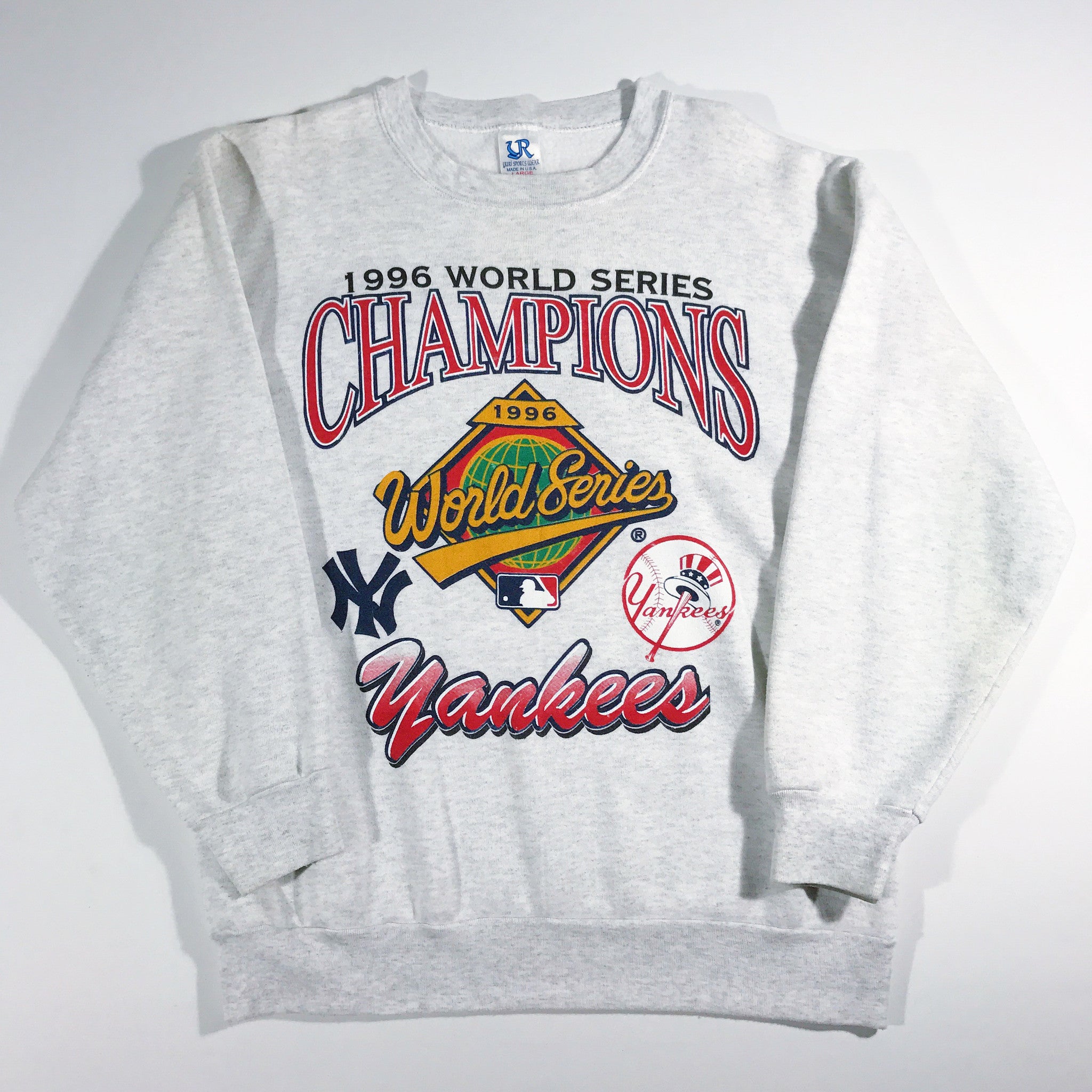Vintage New York Yankees 27 World Series Crewneck - Depop